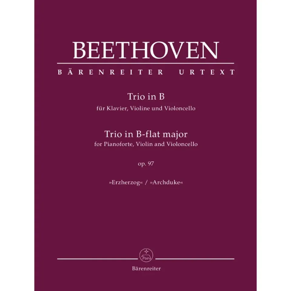Bärenreiter Beethoven Trio B-Dur op. 97 Noten Urtext