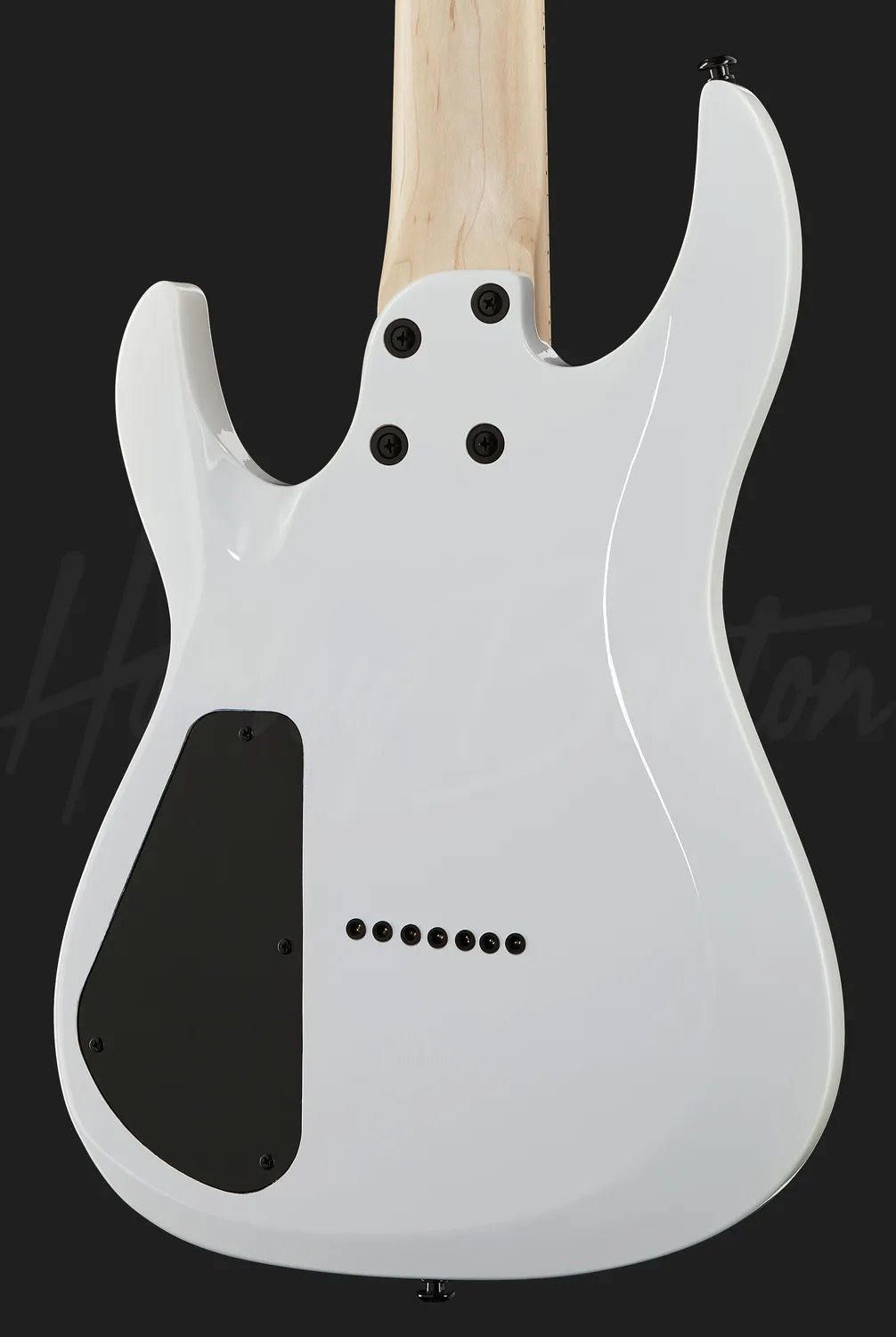 Harley Benton R-457MN E-Gitarre Weiß 7-saitig