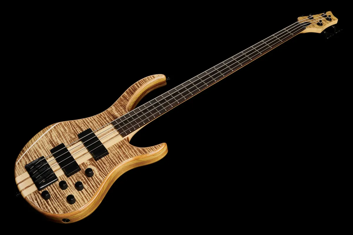 Harley Benton BZ-4000 II NT E-Bass 4-saitig Natur Aktiv