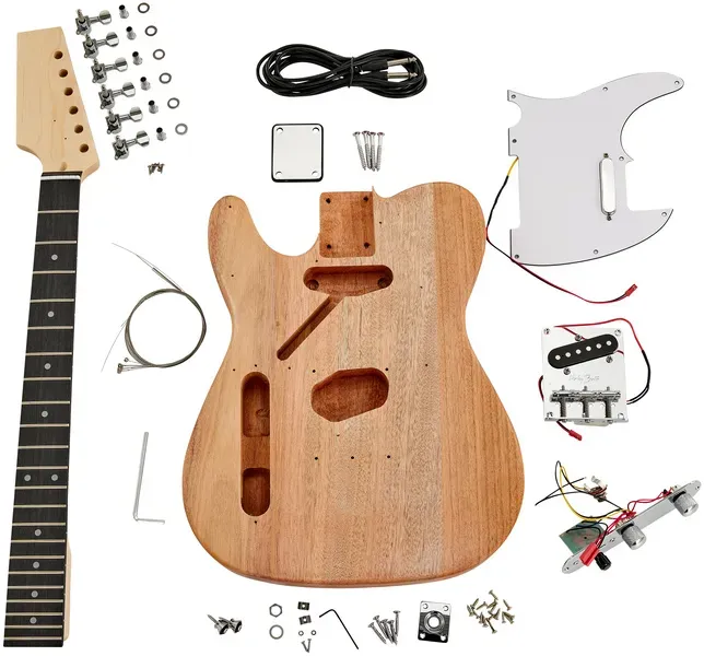 Harley Benton TE-LH Kit E-Gitarren-Bausatz Linkshand