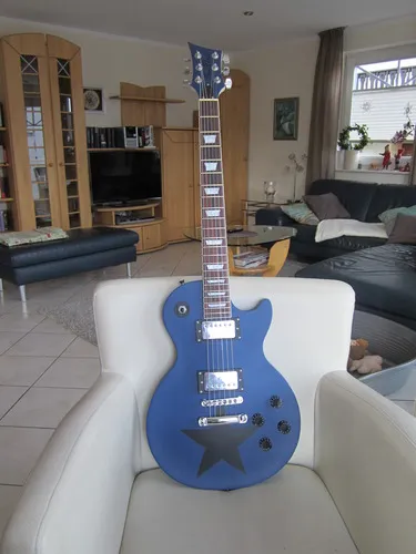 Rocktile Single Cut E-Gitarren-Bausatz Mahagoni Humbucker