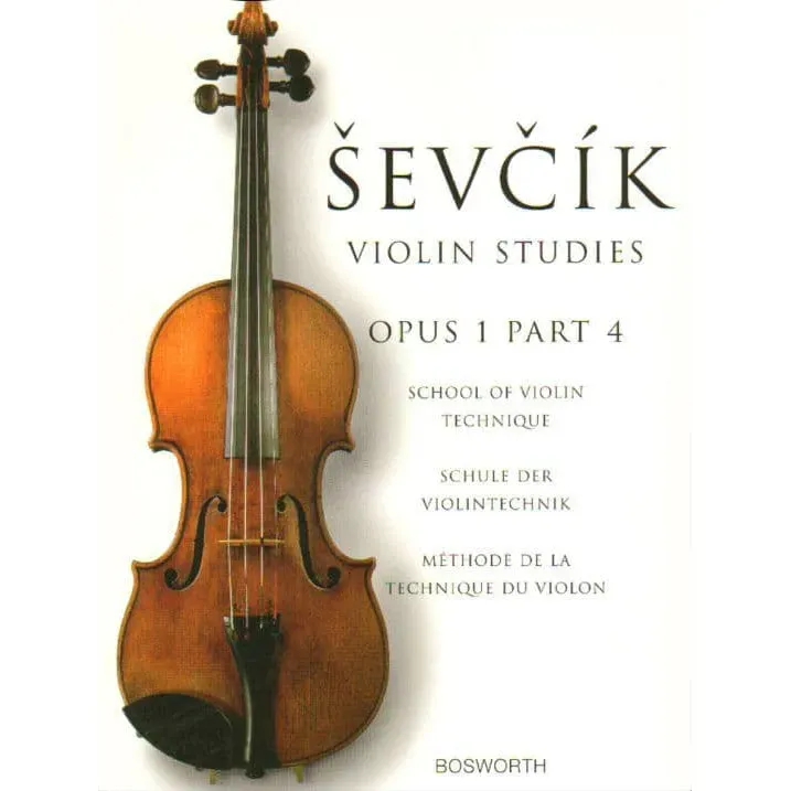 Sevcik Violinschule Op. 1 Heft 4 Noten 1. Lage Bosworth