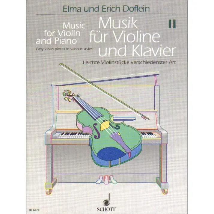 Schott Doflein 50 kleine Stücke Band 2 Violinnoten