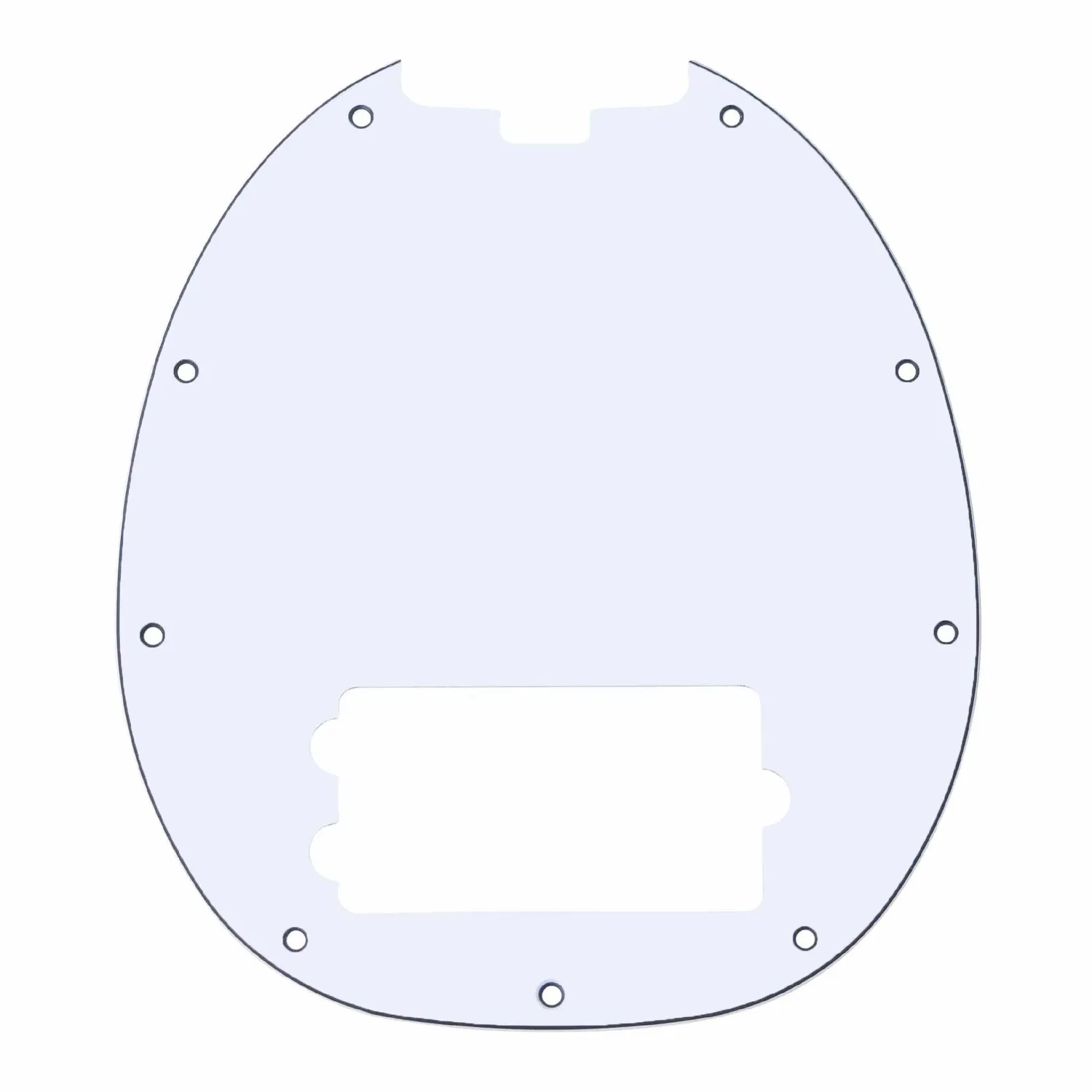 Sterling Pickguard RAY4 Schlagbrett Schwarz passgenau
