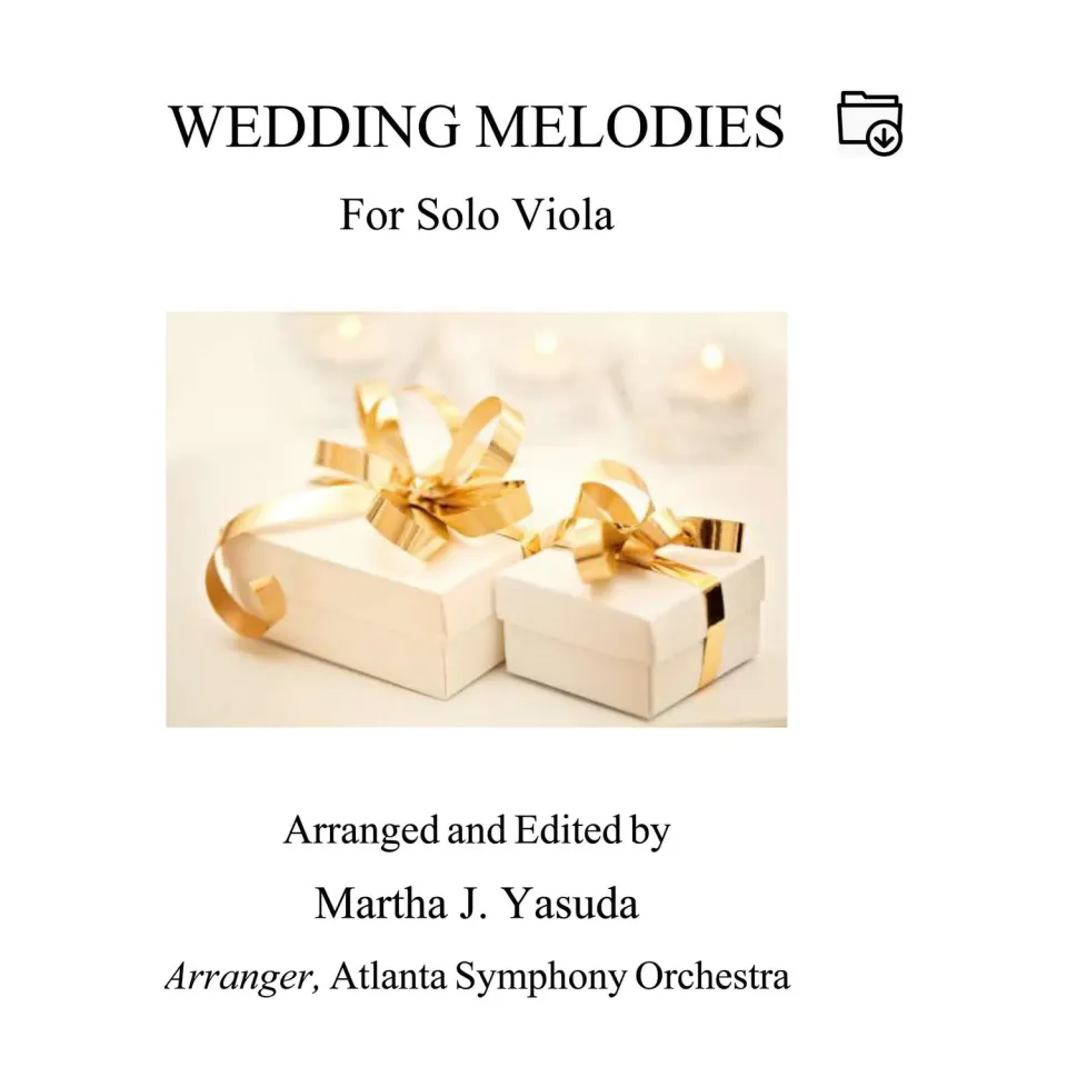 Shar Music Yasuda Wedding Melodies Noten Download Viola Solo