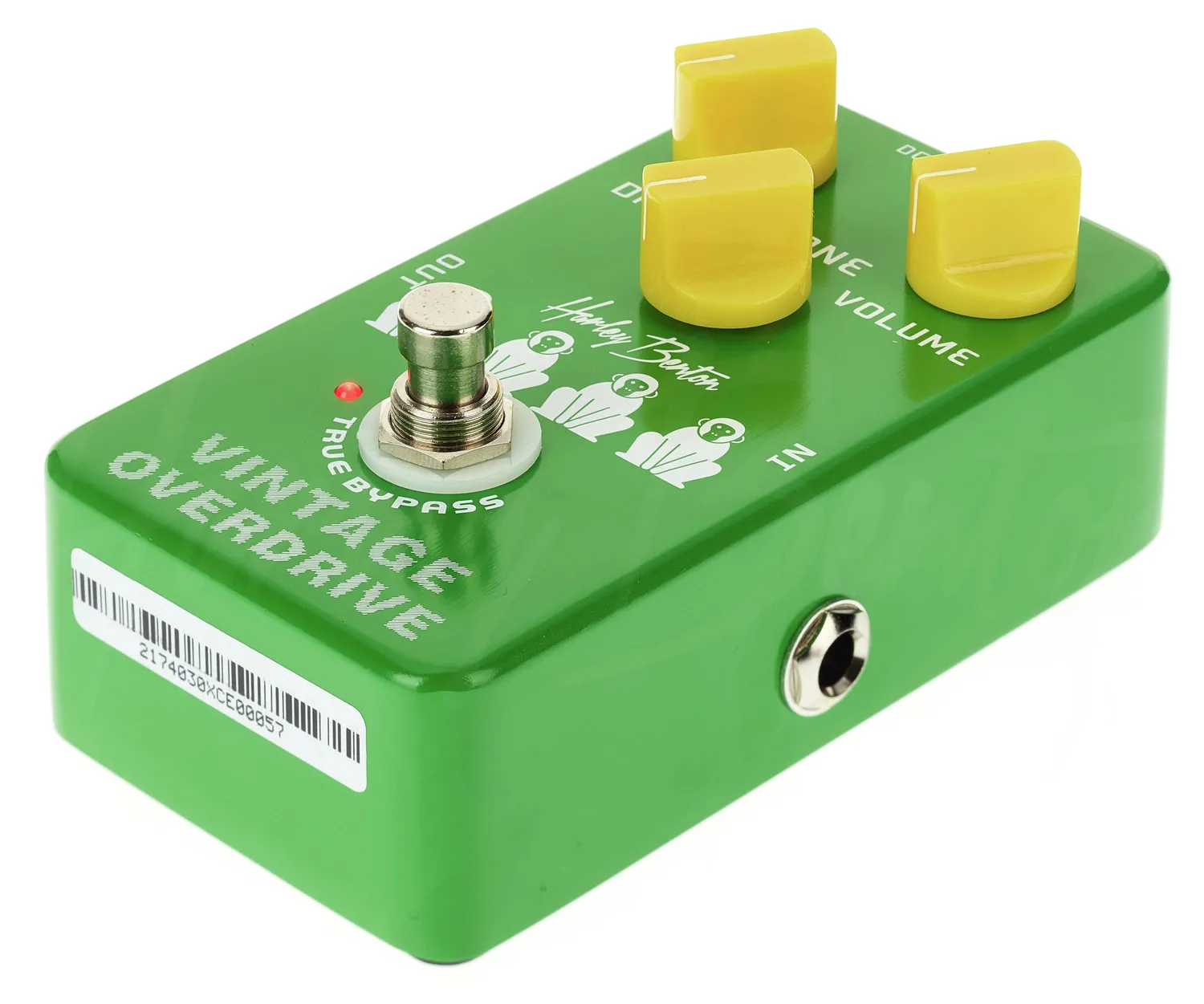 Harley Benton Vintage Overdrive Effektpedal Drive Tone