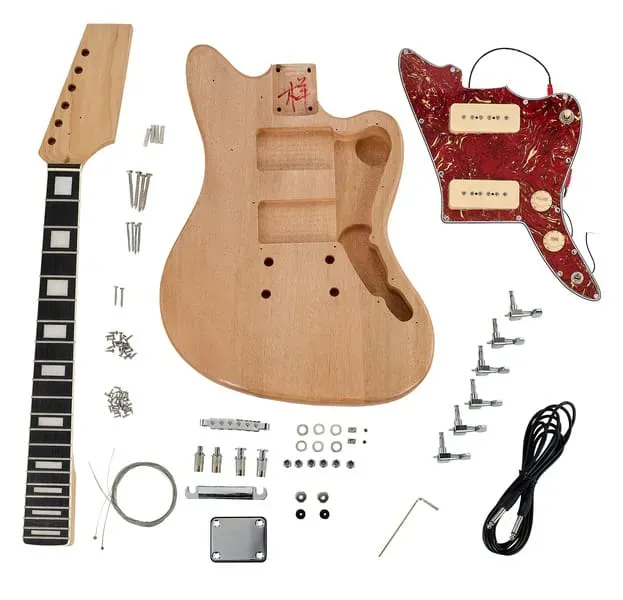 Harley Benton JA DIY Kit E-Gitarren-Bausatz P90