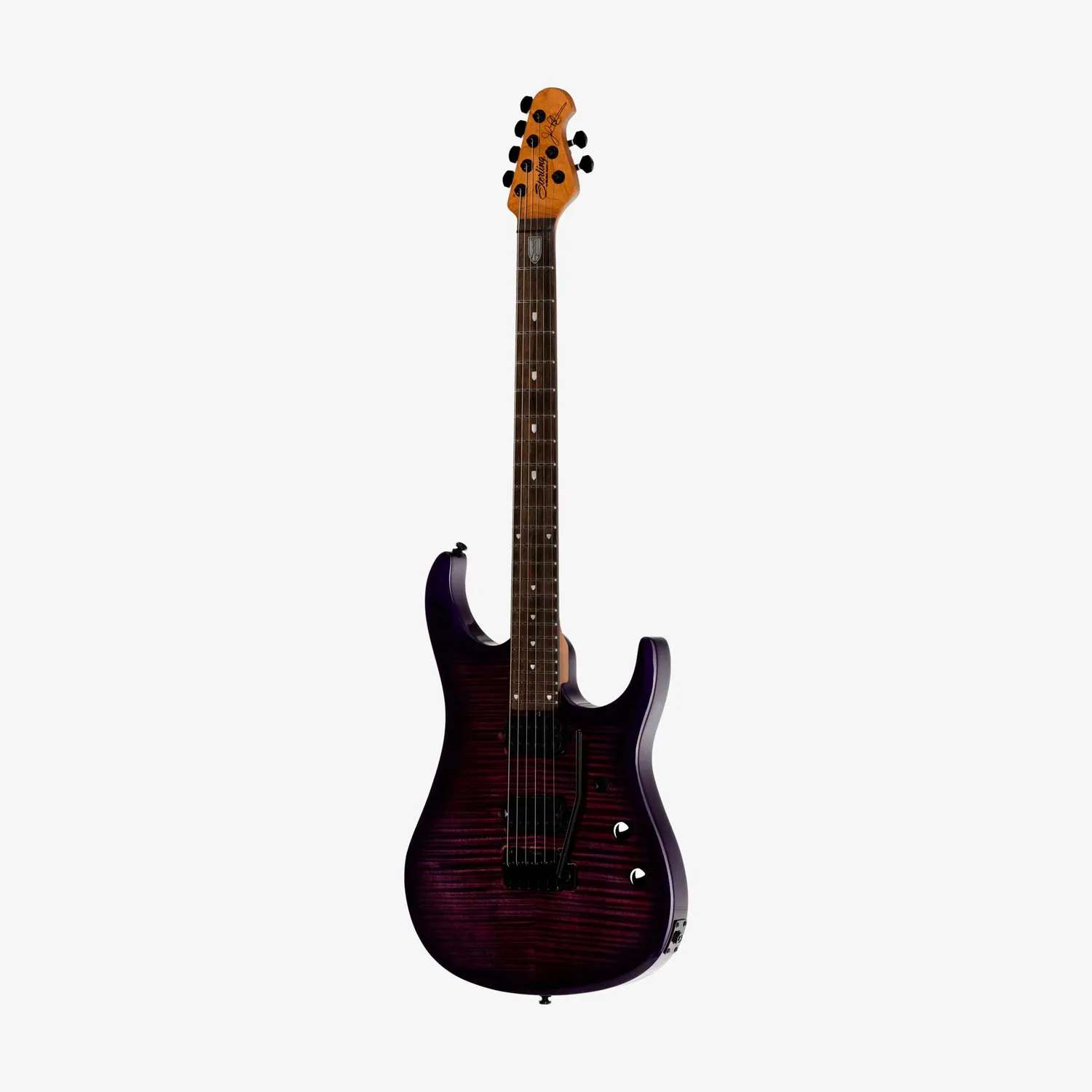 Sterling JP150 DiMarzio E-Gitarre Purple Nebula Shred