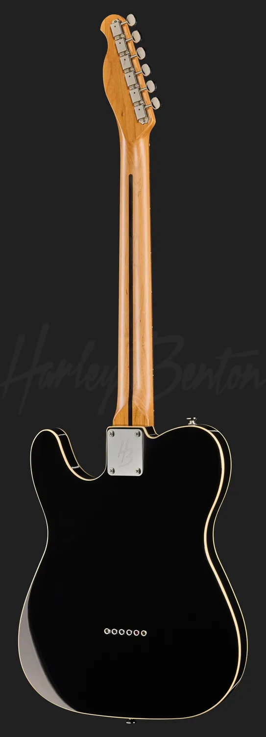 Harley Benton Classic TE-62DB E-Gitarre Schwarz Singlecoil