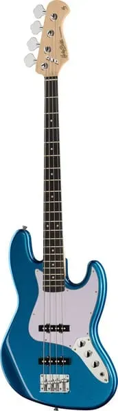 Harley Benton JB-20 MB E-Bass Blau Metallic