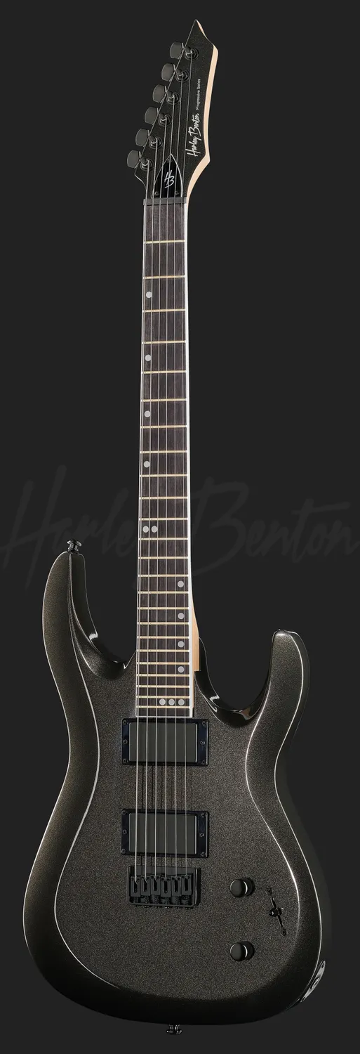 Harley Benton Rock Series R-446 E-Gitarre Graphit