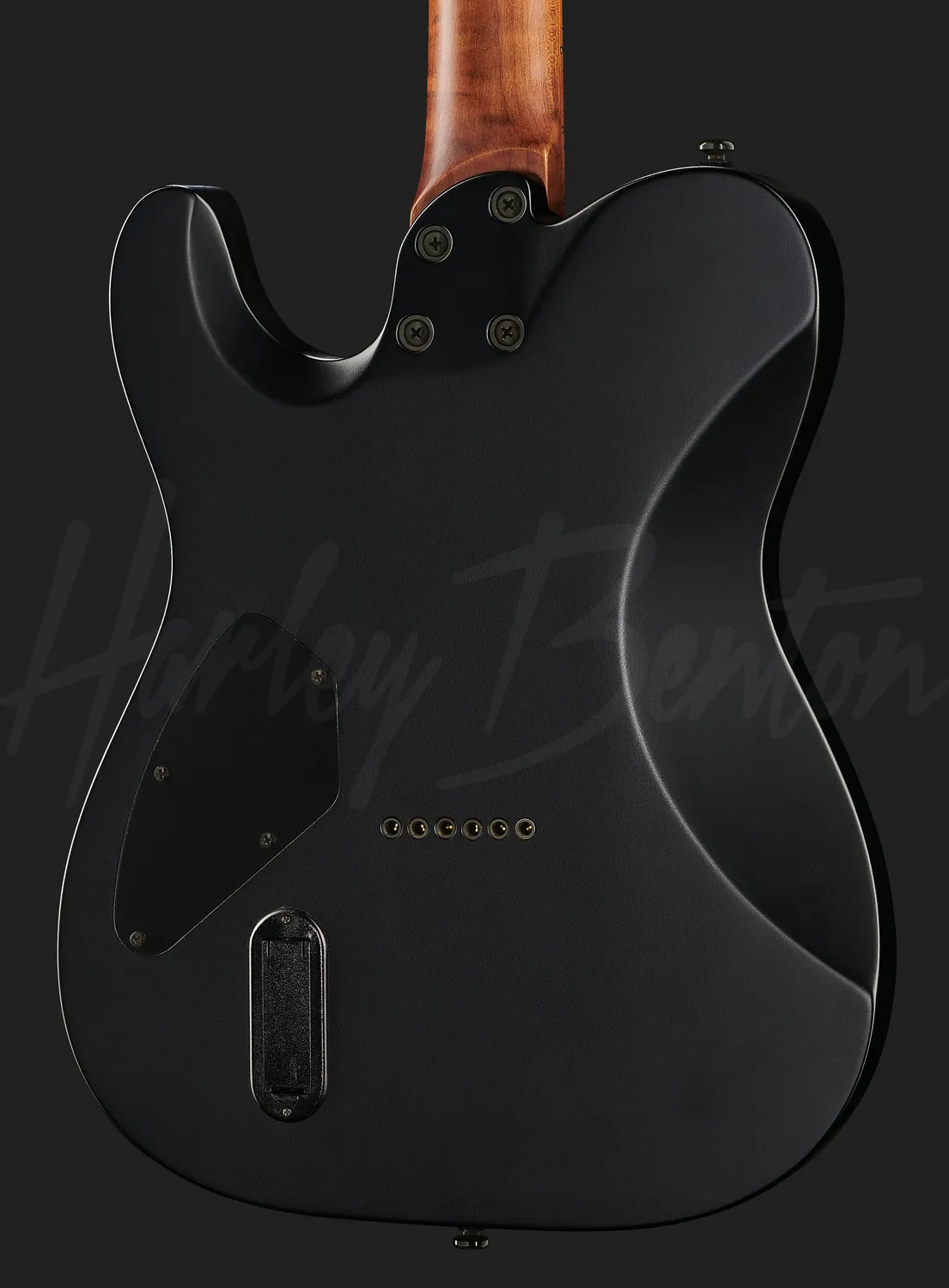 Harley Benton Fusion-T EMG HT E-Gitarre Schwarz matt