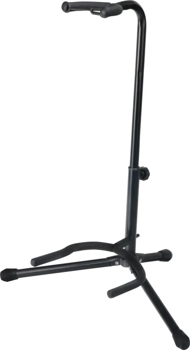 Rocktile GSN-01 Gitarrenständer Schwarz höhenverstellbar