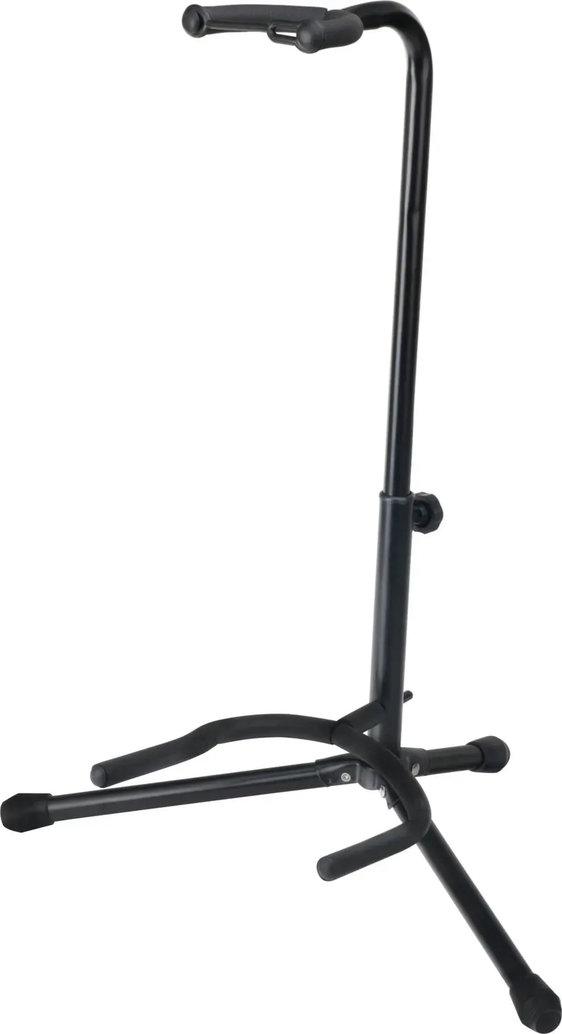 Rocktile GSN-01 Gitarrenständer Schwarz höhenverstellbar
