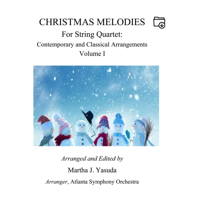 Shar Music Yasuda Christmas Melodies Vol. I Noten Streichquartett Download