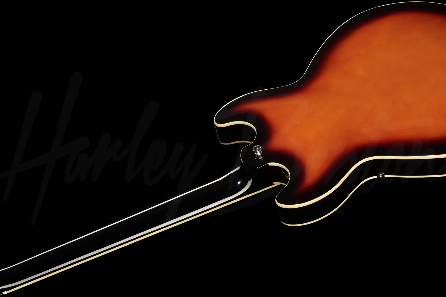 Harley Benton Deluxe HB-35Plus VS Halbakustik Vintage Burst