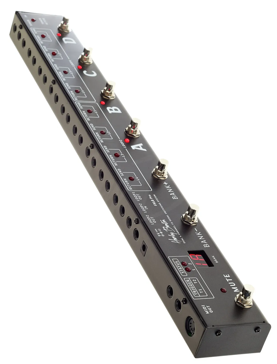 Harley Benton Standard FXL8 Pro Loop-Switcher 8-fach MIDI