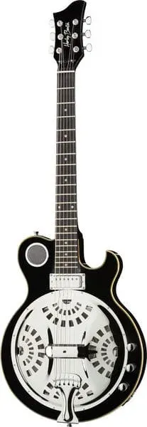 Harley Benton Custom Line ResoKing BK Resonatorgitarre