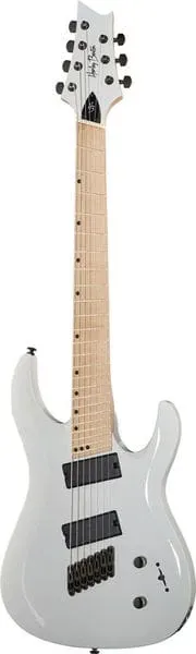 Harley Benton Progressive R-457MN WH E-Gitarre 7-saitig weiß