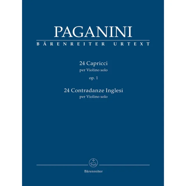 Bärenreiter Paganini 24 Capricen Violine Noten Urtext