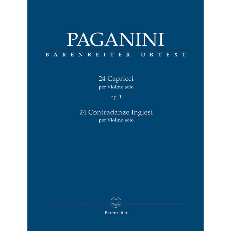 Bärenreiter Paganini 24 Capricen Violine Noten Urtext