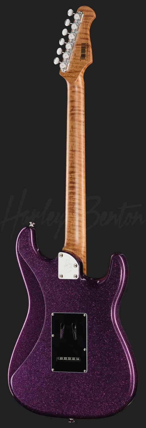 Harley Benton ST-Modern Plus E-Gitarre LH Lila Linkshand