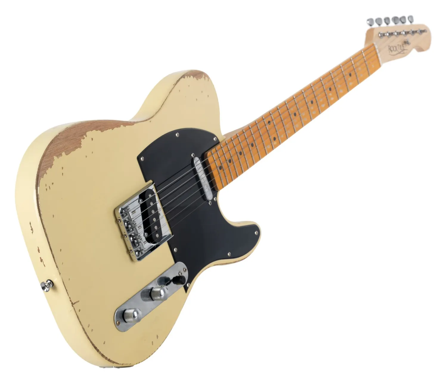 Rocktile Vinstage TL-HMWM E-Gitarre Vintage White Relic
