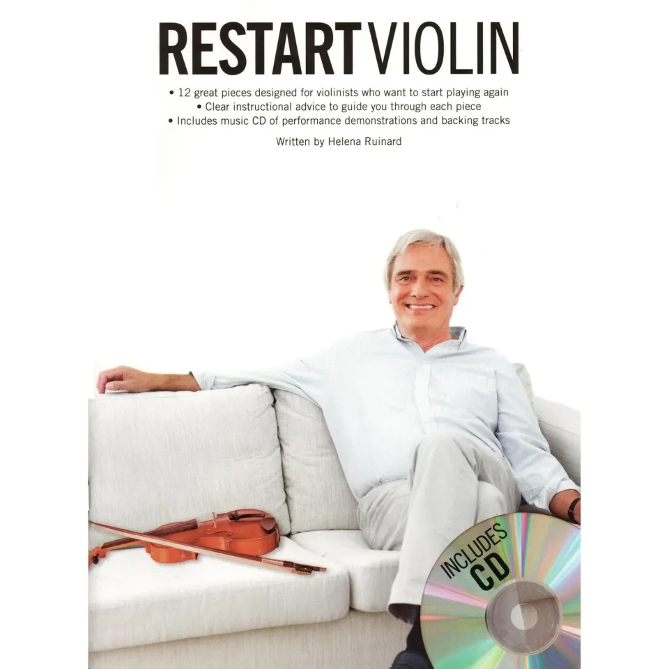 Shar Music Restart Violin Notenheft Violine mit CD Wiedereinsteiger