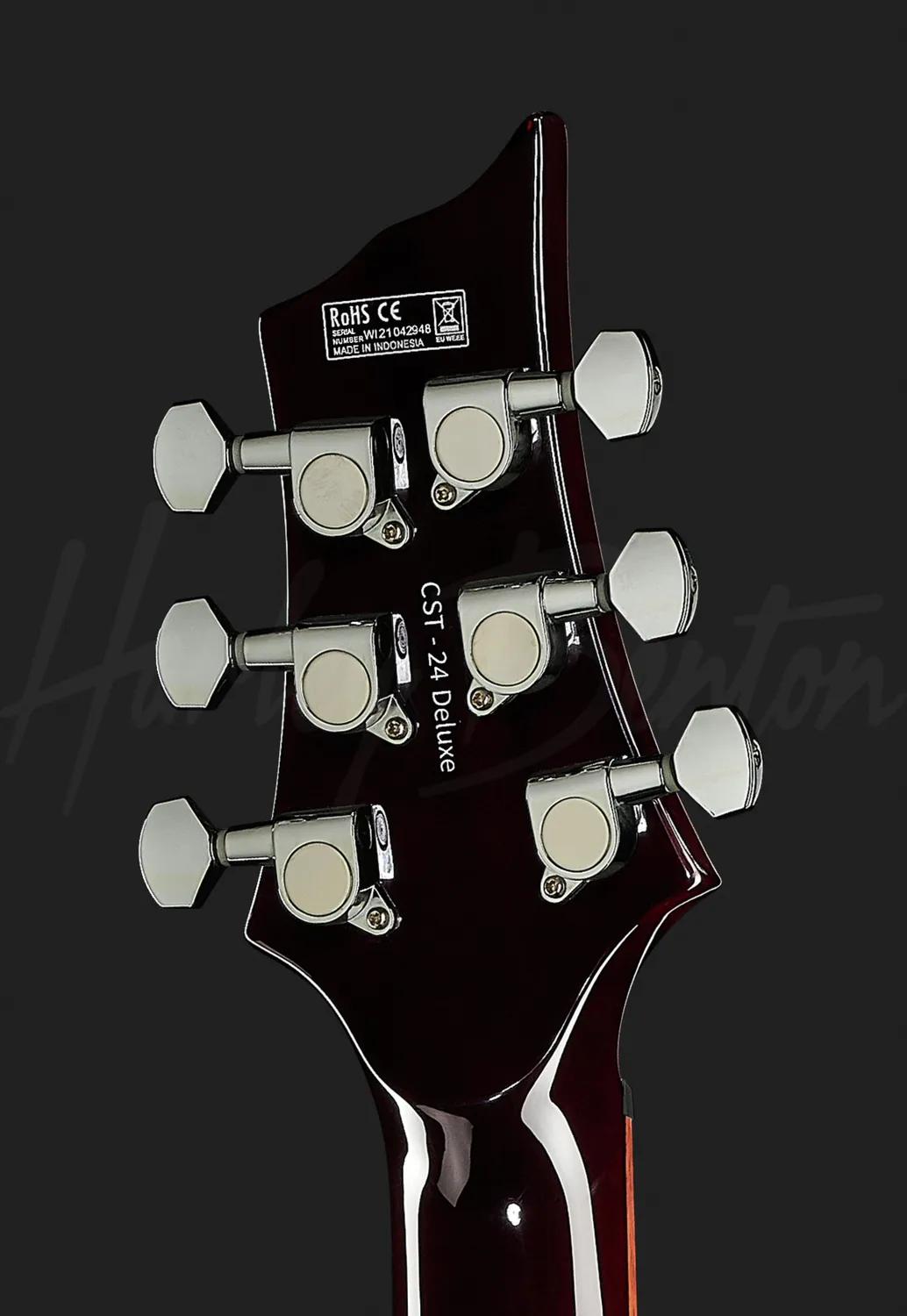 Harley Benton Deluxe CST-24HB E-Gitarre Tobacco Flame