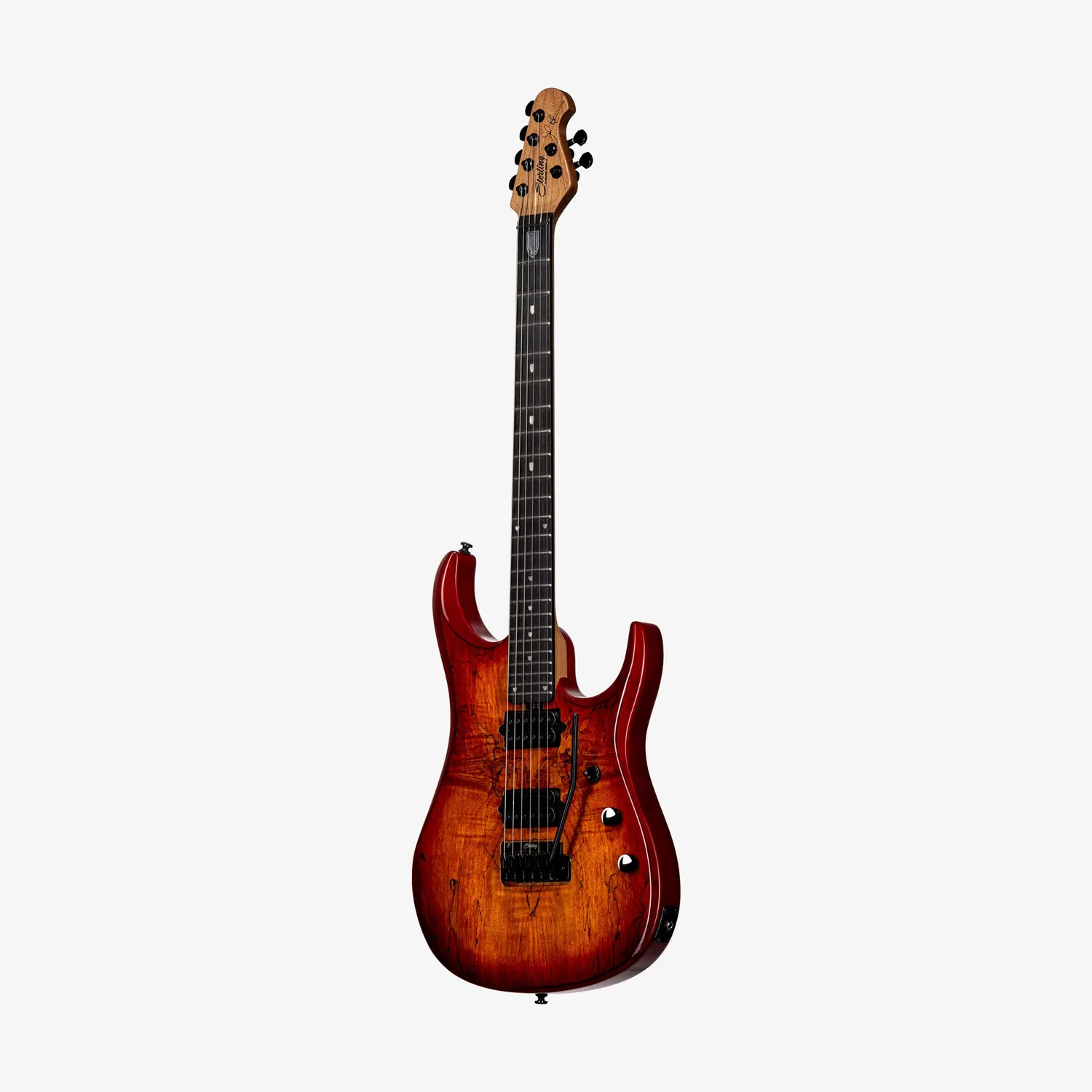 Sterling JP150 DiMarzio E-Gitarre Blood Orange Burst