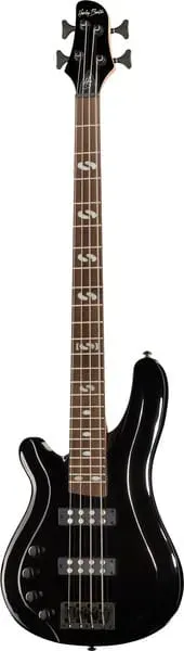 Harley Benton B-450LH E-Bass aktiv schwarz Linkshänder