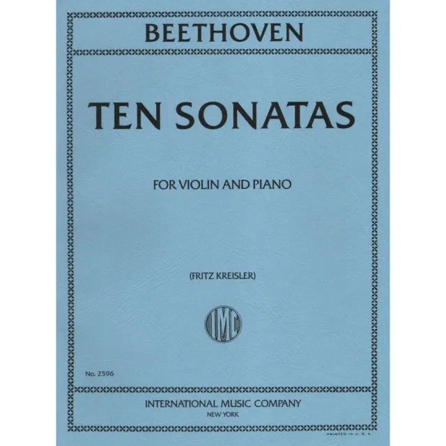 International Beethoven 10 Sonaten Noten Violine Klavier
