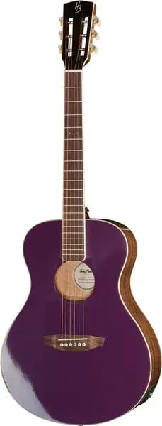 Harley Benton Custom CLF-50E Westerngitarre Purple Tonabnehmer