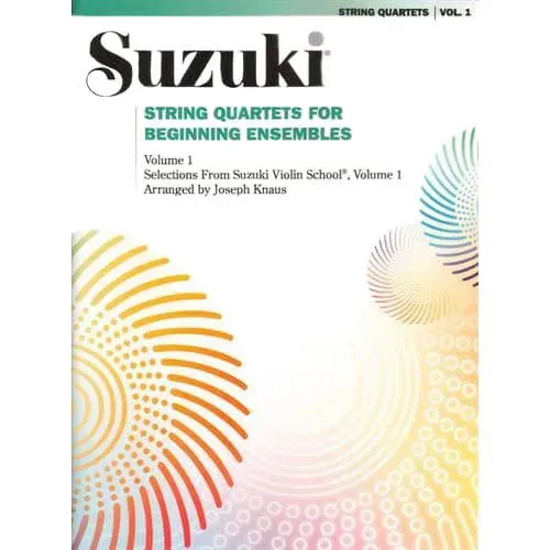 Suzuki String Quartets Volume 1 Streichquartett Noten