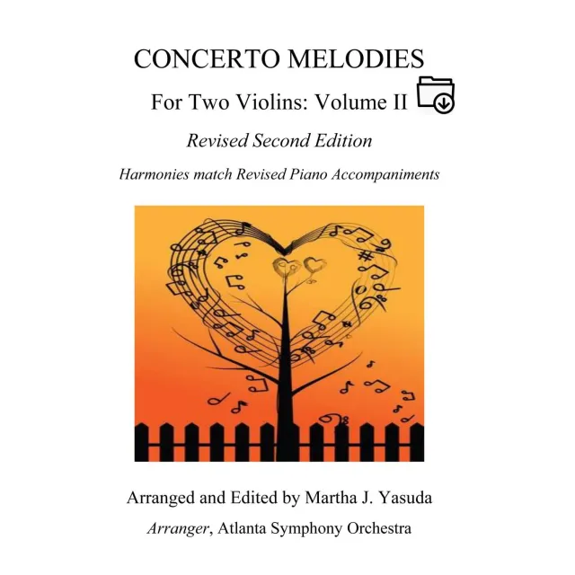 Yasuda Concerto Melodies II Noten 2 Violinen Download