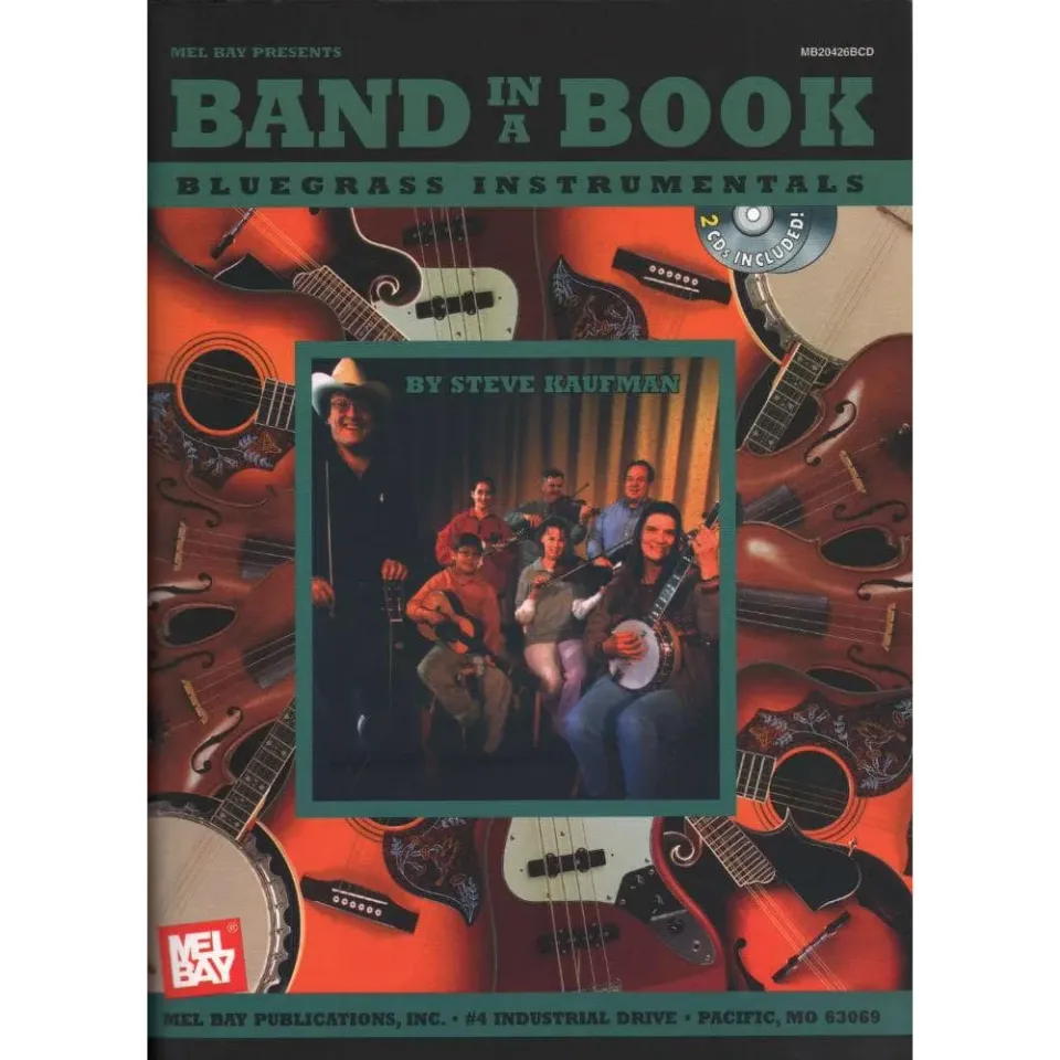 Band in a Book Bluegrass Instrumentals 2 Notenheft mit CD