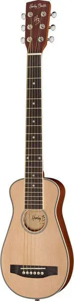 Harley Benton Custom Line Traveler Steel Reisegitarre mit Tasche