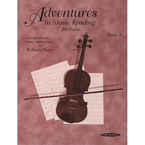 Alfred Music Starr Adventures Reading Music Violinheft 1