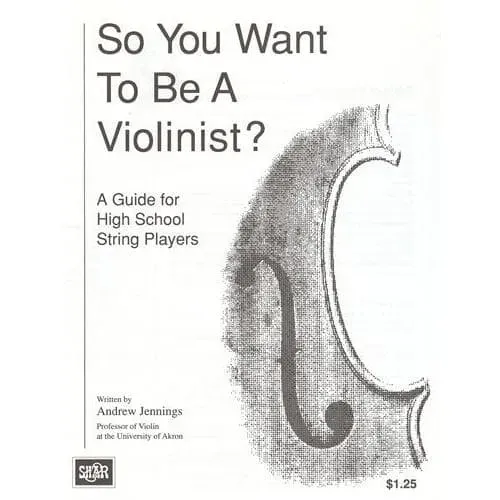 Shar Music So You Want to be a Violinist Geigen-Ratgeber