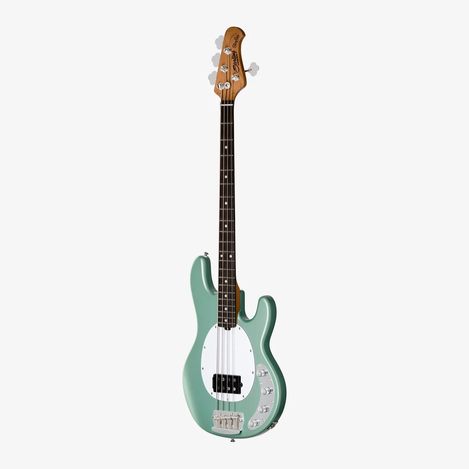 Sterling StingRay RAY34 E-Bass Dorado Green 4-saitig