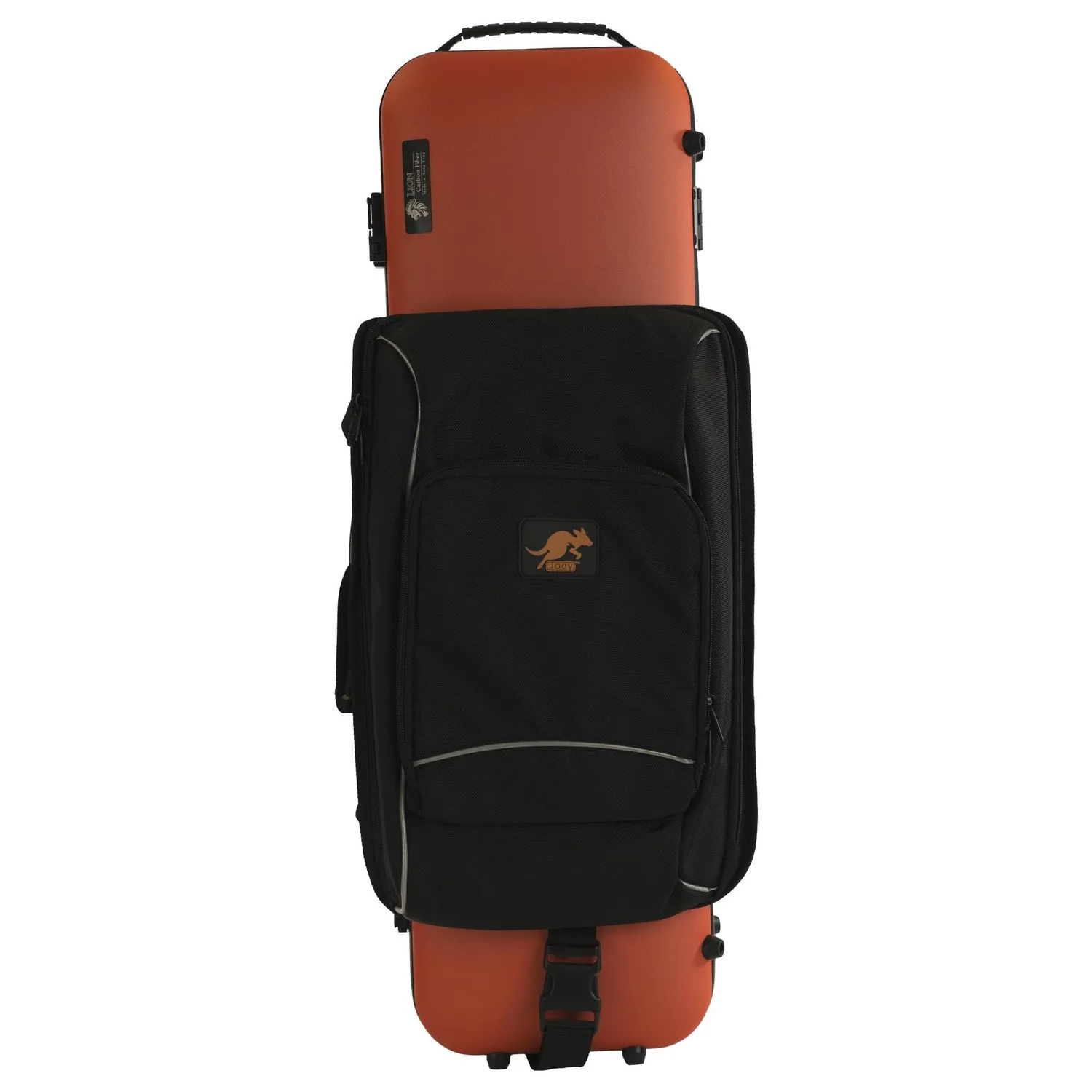 Shar Music Joey Geigenkasten-Rucksack schwarz mit Notenfach
