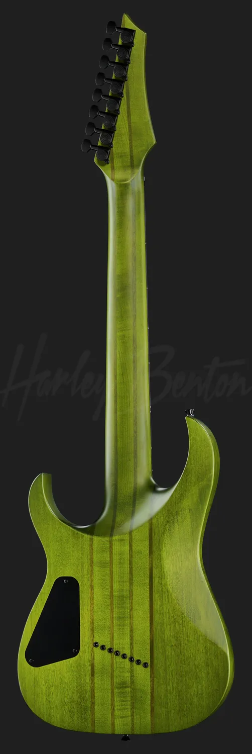 Harley Benton Progressive MultiScale-8 NT QEB 8-Saiter grün