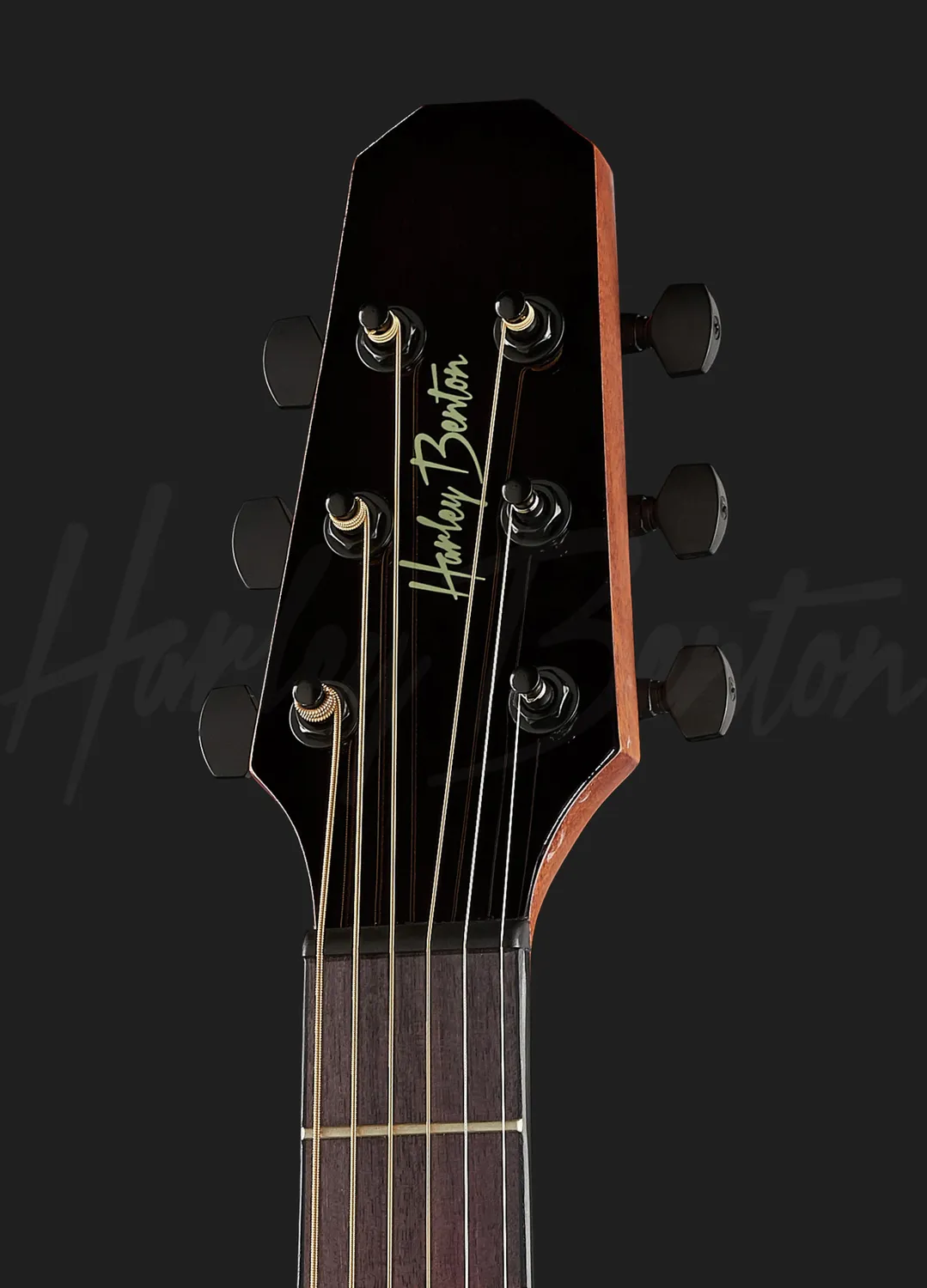 Harley Benton Custom Line GS-Travel Westerngitarre Fichte