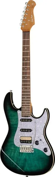Harley Benton Rock ST-Modern HSS E-Gitarre Blue Burst