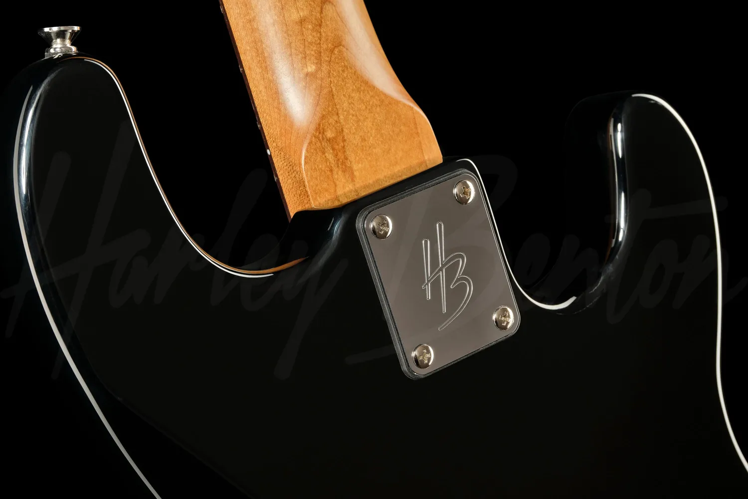 Harley Benton PB-62CC LH E-Bass schwarz Linkshänder