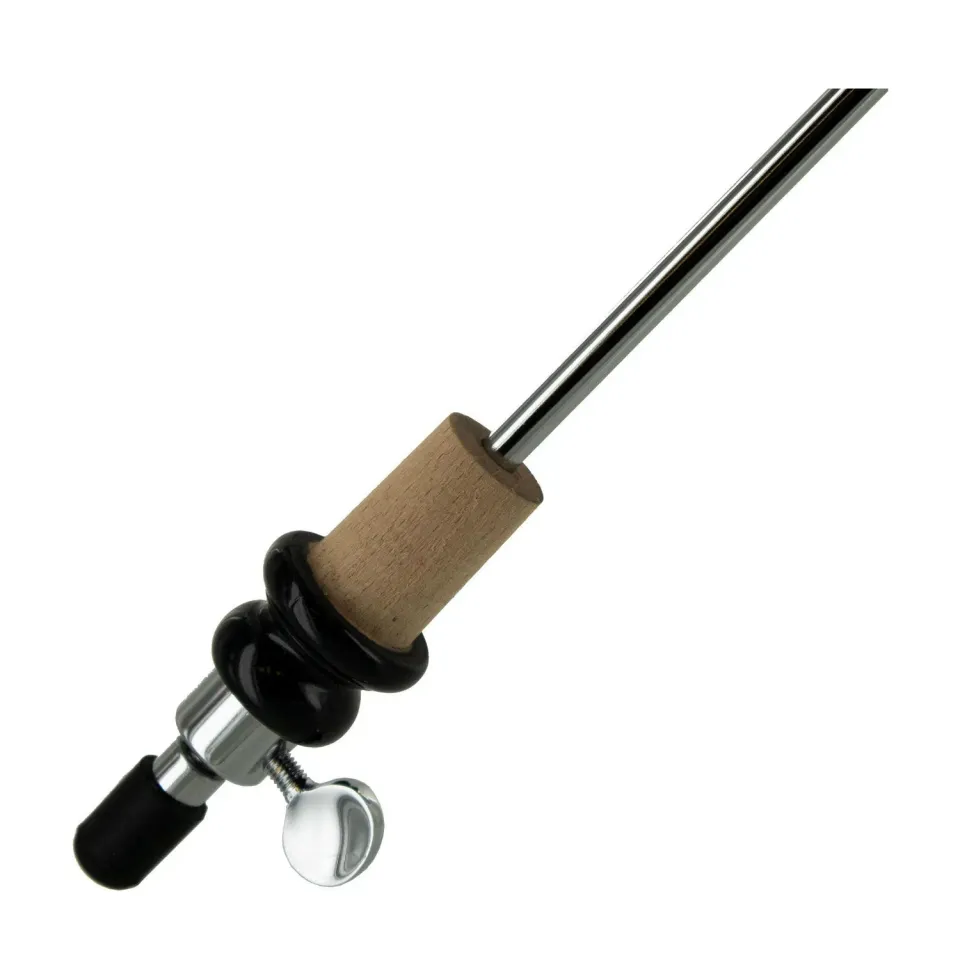 Cello-Stachel 35 cm 8 mm Stahl mit Ebenholz-Stöpsel