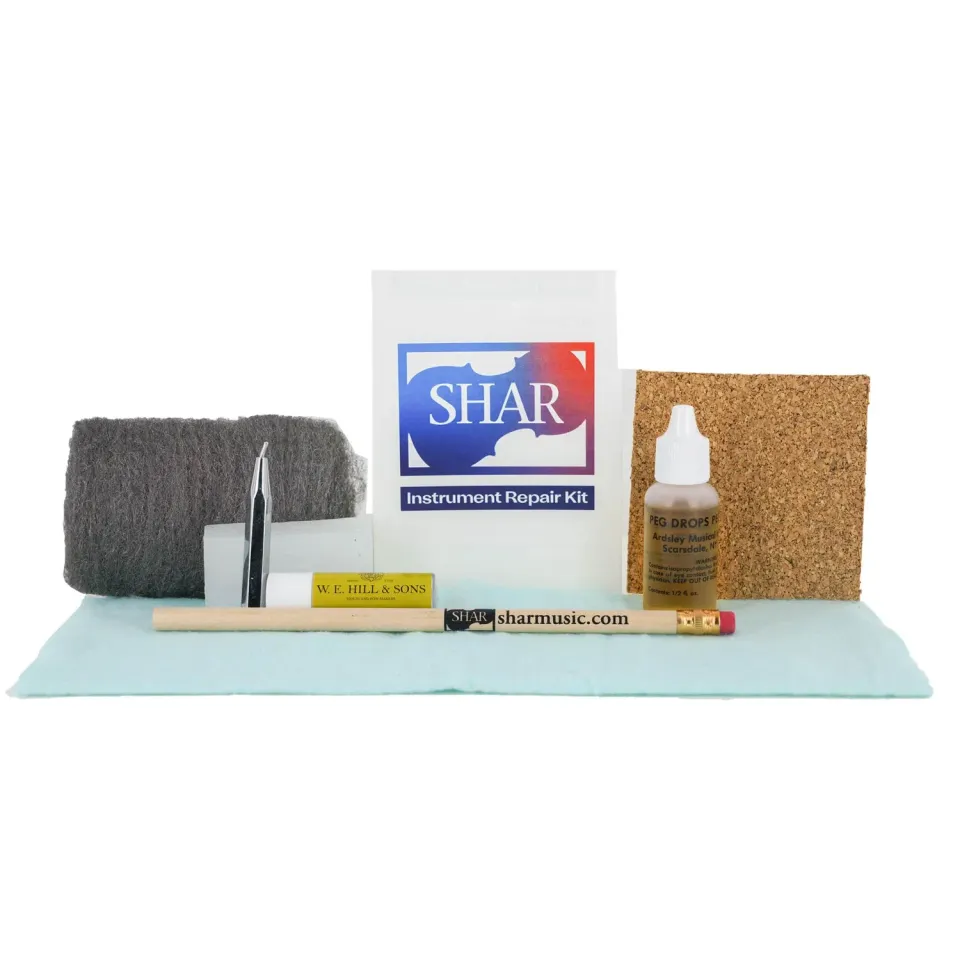 Shar Instrument Repair Kit Pflegeset Streichinstrumente