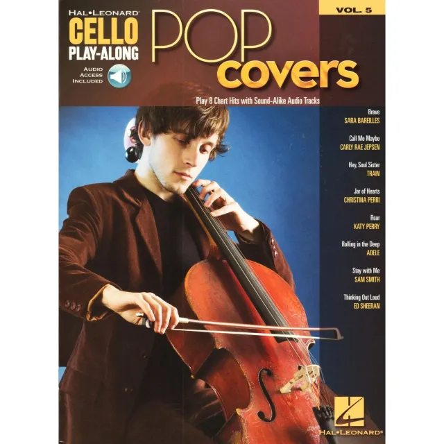Hal Leonard Cello Play-Along Vol.5 Cellonoten Pop Covers