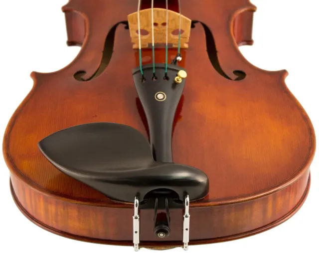 Shar Strad Large Plate with Hump Kinnhalter Ebenholz Viola