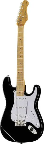 Harley Benton Classic Series ST-62MN BK E-Gitarre schwarz Singlecoil